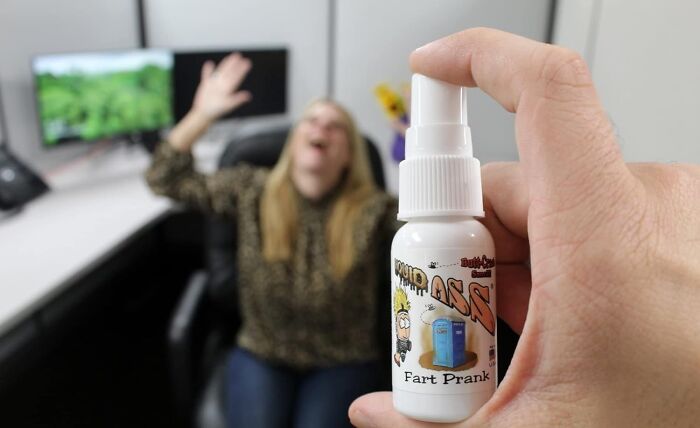 If You Ever Need To Get Out Of A Pickle In A Flash, Fart Spray  Is Your Saving Grace