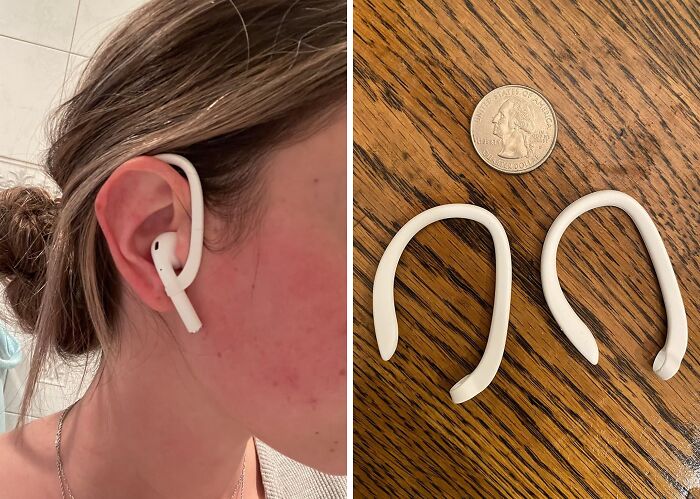 These AirPods Ear Hooks Are The Comfortable And Secure Solution For Those Who Are Tired Of Their AirPods Constantly Falling Out