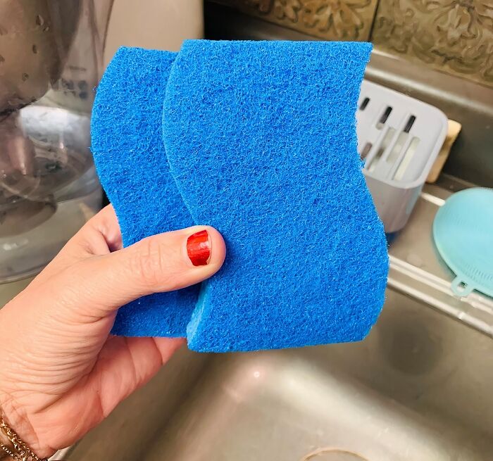 Don't Wait Till Your Sponges Start To Smell Funky Before Replacing Them. This 9-Pack Of Sponges  Will Ensure You Never Run Out