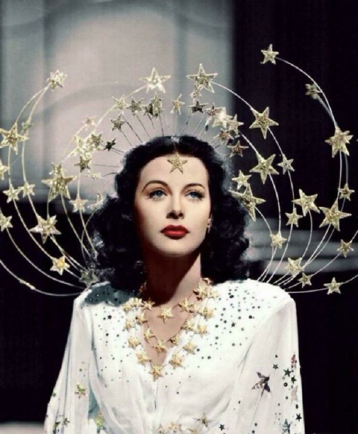 Hedy Lamarr Escaped From Her Nazi Husband By Disguising Herself As Her Own Maid, Became A Top Actress In Hollywood, Then Co-Developed A Radio Guidance System For Allied Torpedoes- The Principles Of Which Are Incorporated Into Today's Bluetooth And Gps Technology