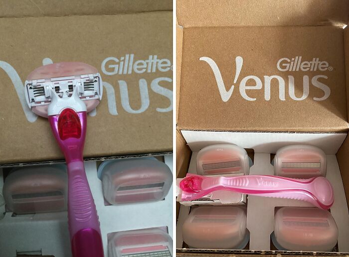 Please Throw Away Your Old Tetanus Razors. The Gillette Venus Comfortglide Razors  Comes With Multiple Razor Heads So You Can Always Have A Smoothe (Safe) Shave