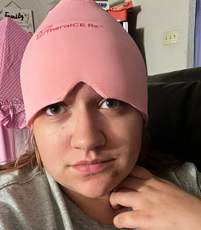 This Theraice Migraine Relief Cap Is The Ice-Cold Hug Your Aching Head Has Been Craving, Offering Soothing Relief From Migraines, Tension Headaches, And Even Hangovers