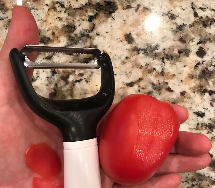  Your Vegetable Peeler Isn't Just For Potatoes! It's A Multi-Talented Kitchen Ninja, Ready To Shave Parmesan, Create Zucchini Ribbons, Or Even Make Chocolate Curls For Your Desserts