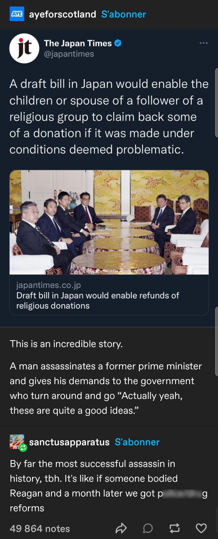 Remember Shinzo Abe?