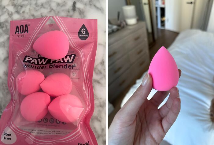 We Don't Know Who Needs To Hear This, But You Need To Replace Your Make-Up Sponge Way More Often Than You Think! A 6-Pack Of Makeup Sponges Ensures That You Never Run Out