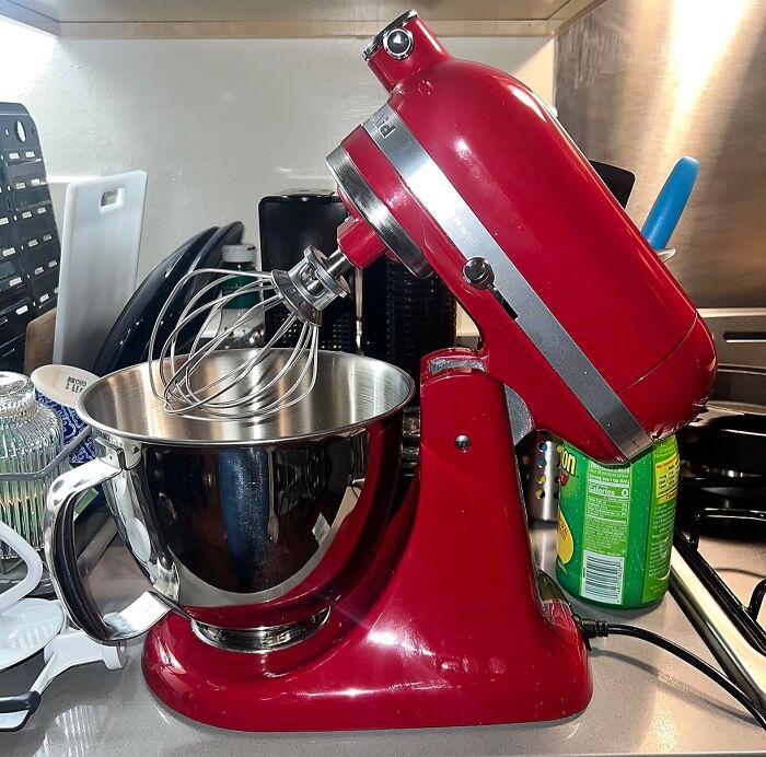 If Your Kitchenaid Stand Mixer Is Acting More Like A Sauna For Your Cream, It's Time To Give It A Chill Pill (Literally) In The Fridge Before Whipping