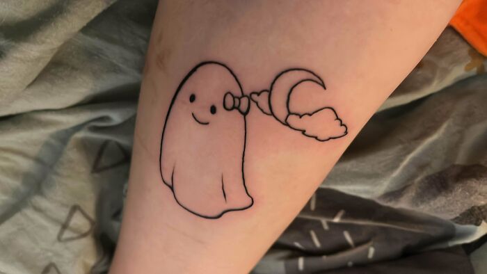 I Got My First Tattoo Yesterday! It Matches With My Bfs :)