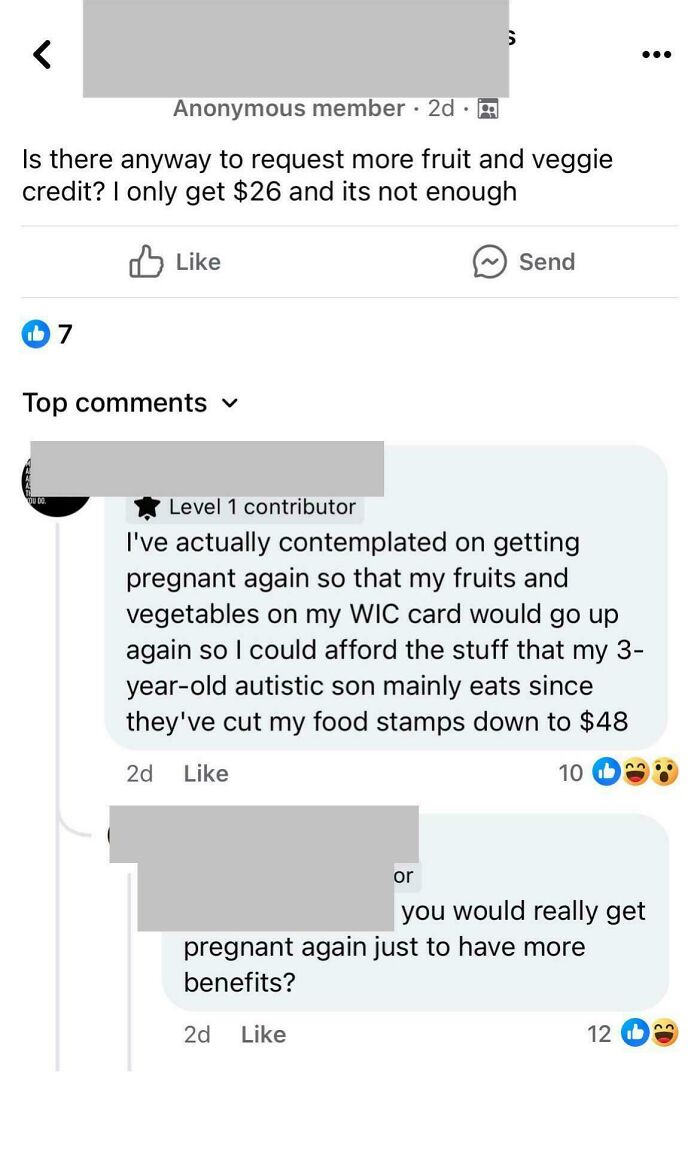 She Can’t Afford To Feed The Current Kid So Let’s Get Pregnant Again!