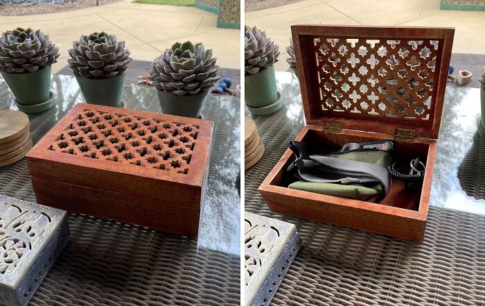  Hide Random Objects From Sight With A Decorative Box 