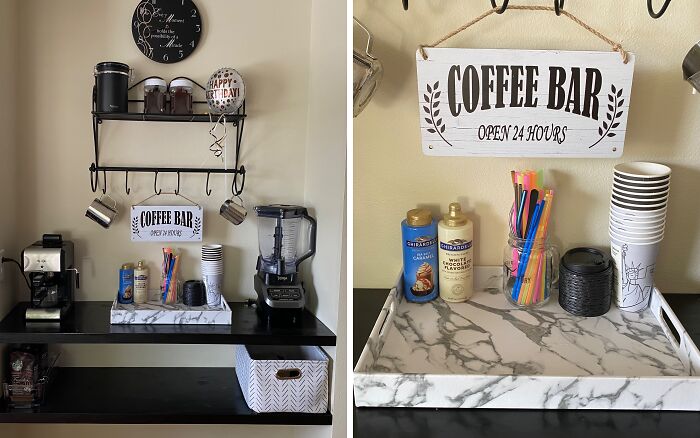  A Tray Can Tidy Up Your Coffee Station