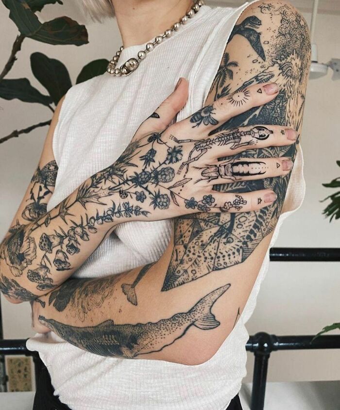 What Would You Call This Style Of Tattoo?