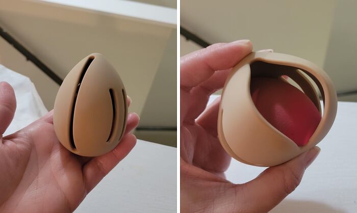 Your Beauty Blender Will Be Living Its Best And Most Hygienic Life (And Blending Like A Dream) With This Handy Silicone Makeup Sponge Holder