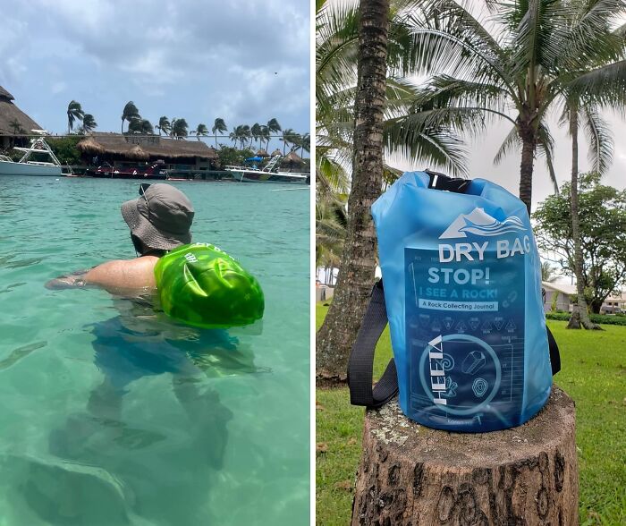  A Trashbag Used As Waterproof Lining Is Perfect When Rain Ruins Your Fun. What's Even Better Is Being Prepared With A Dry Bag 