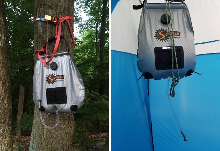  Save Your Detergent Bottle With The Nozzle And Use It As A Hand Washing Station At Your Camp. This Summer Shower Is A More Practical Option And Also Offers A Great Shower Option