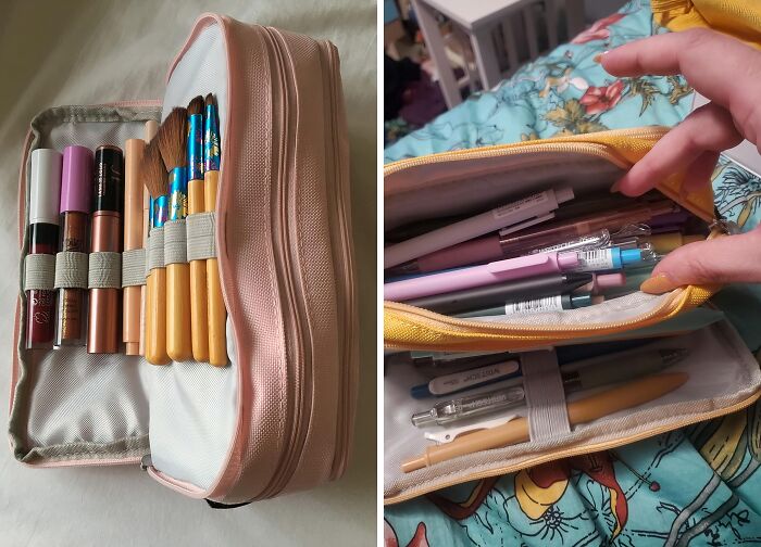 No More Frantic Searching For That Missing Highlighter – This Large Capacity Pencil Case Will Keep Everything In Its Place, Making You The Envy Of Crafters Everywhere