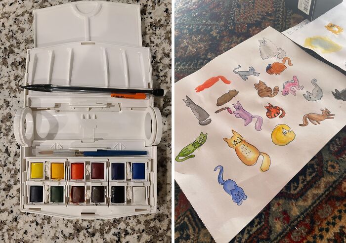 Your Creativity Will Blossom With This Watercolor Paint Set, Offering Endless Possibilities For Artistic Expression And Experimentation