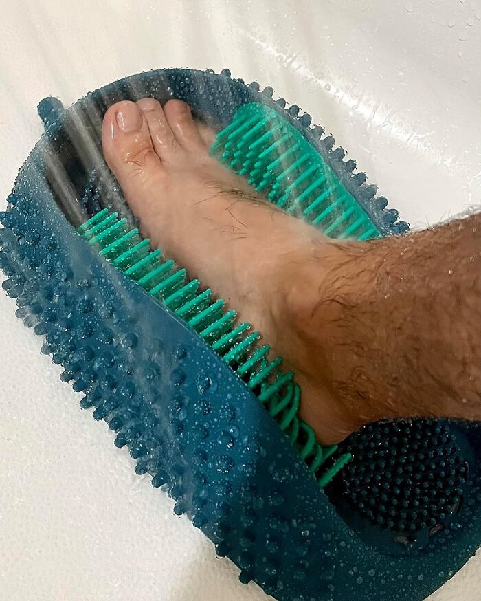 Your Feet Will Be Feeling Happy And Healthy Thanks To The Gentle Bristles And Massaging Nubs Of This 