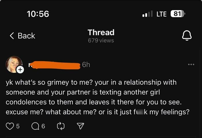 Mad At Her Man For Saying “Sorry For Your Loss” To Another Girl