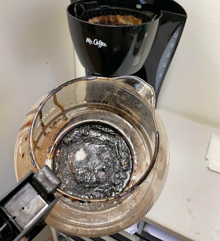 Accidentally Left My Coffee Pot On In My Office Over The Weekend