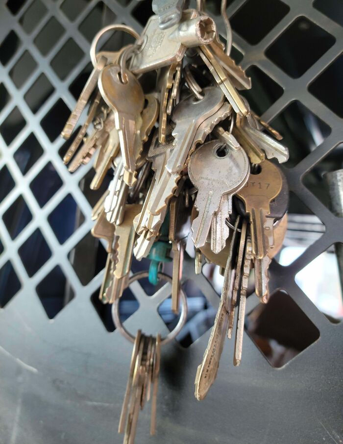 Boss Gave Me The Keys. None Of Which Are Labeled