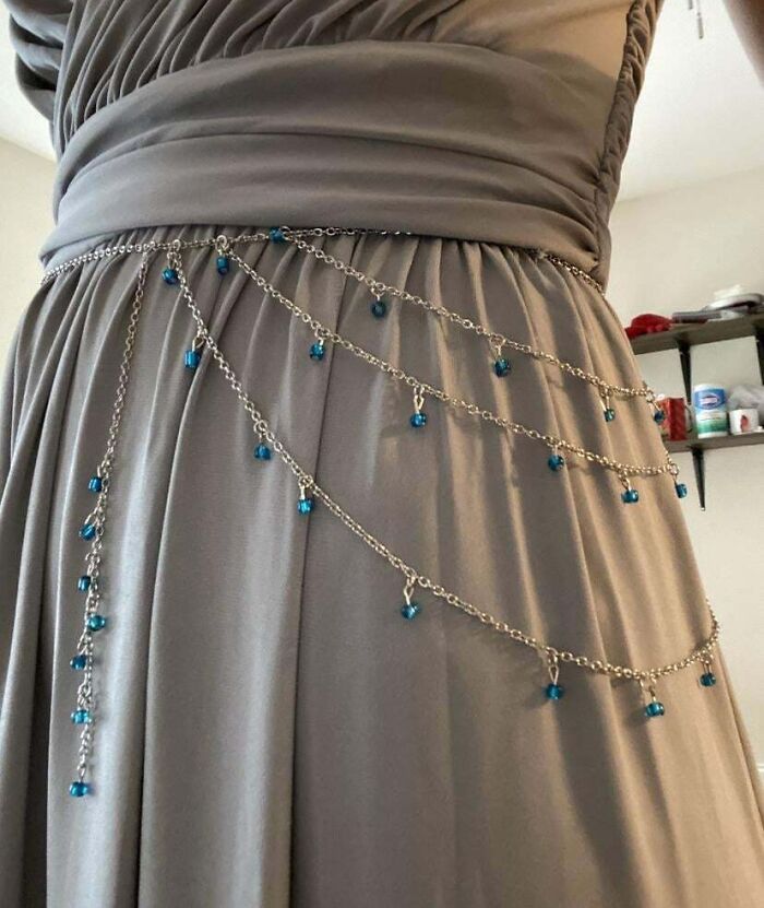 I Made This Waist Chain For An Outfit I Wore The Other Day. I’m Very Proud Of It