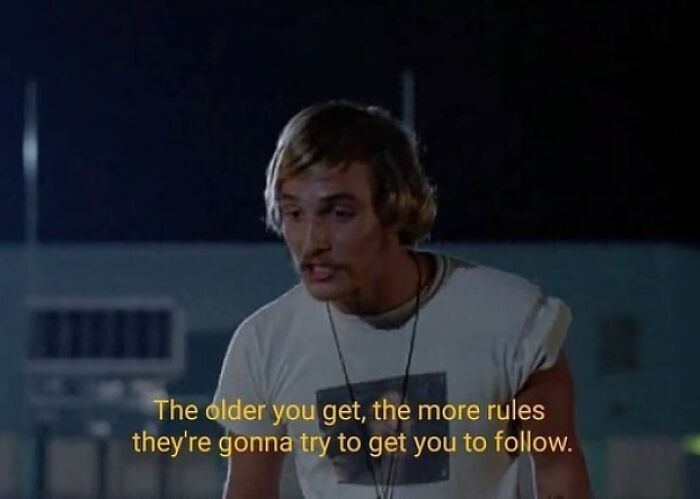 Matthew Mcconaughey In Dazed And Confused Directed By Richard Linklater (1993)