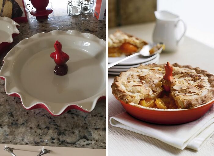 The Stoneware Pie Bird Is The Adorable And Functional Little Helper That Will Elevate Your Pie Game To New Heights, Ensuring A Perfectly Baked Crust And A Beautifully Vented Filling