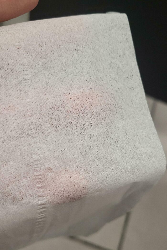 New 0.05-Ply Toilet Paper At Work. Might As Well Use Your Hand