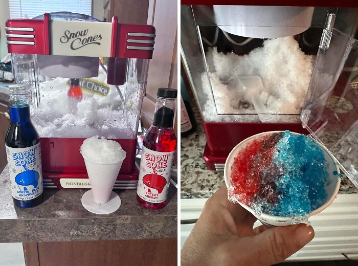 This Snow Cone Machine Is The Perfect Way To Cool Down On A Hot Day And Create 20 Icy Treats That Will Transport You Back To Childhood Summers