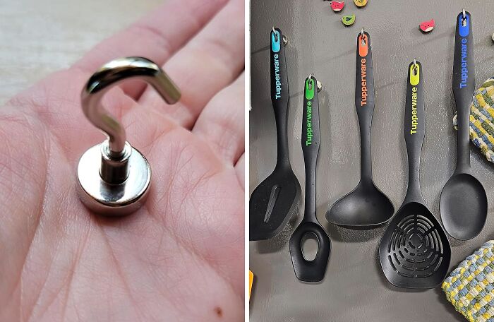 From Fridge To Classroom, These Mighty Magnetic Hooks Are Ready To Hang Tough