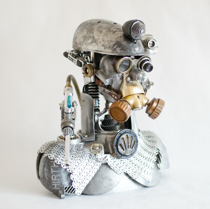 I Created These Unique Sculptures From Scrap Metal And Found Objects (26 Pics)