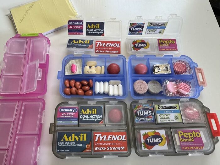 Your Vitamins And Supplements Will Finally Have A Designated Home With This Handy Pill Organizer With Medicine Labels