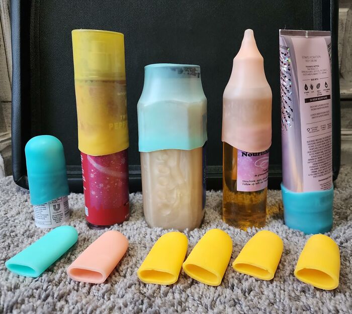  Silicone Bottle Covers: Your Toiletries' Best Defense Against Leaks And Explosions