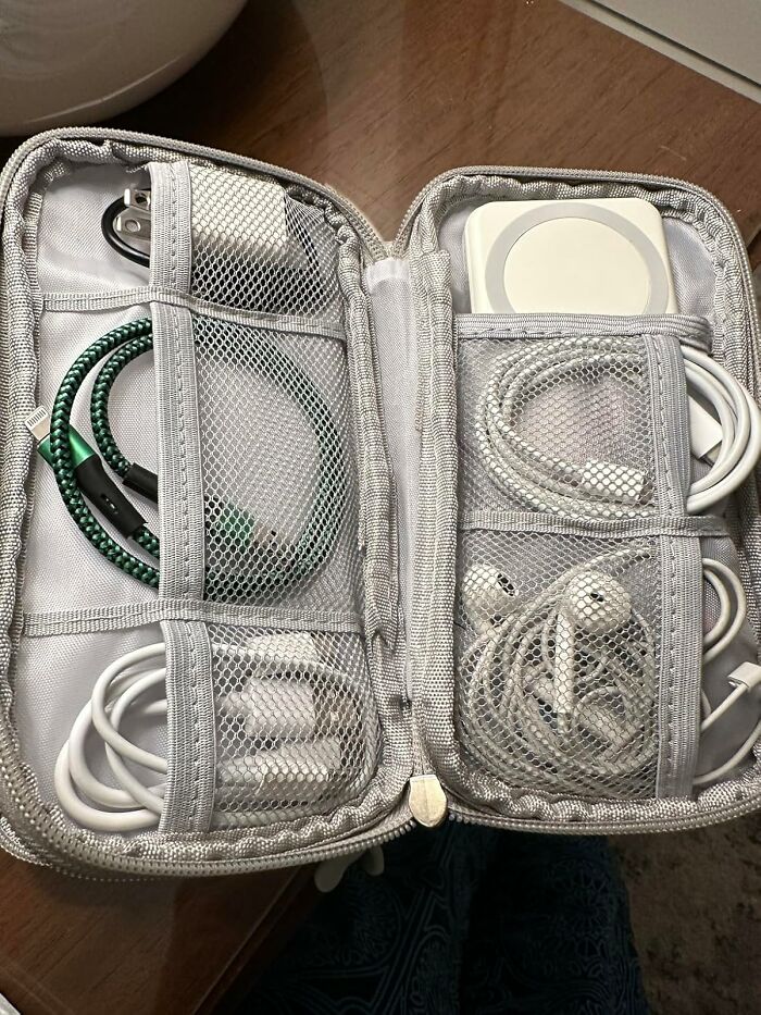  Cable Organizer: Keep Your Tech Tangle-Free And Your Suitcase Organized