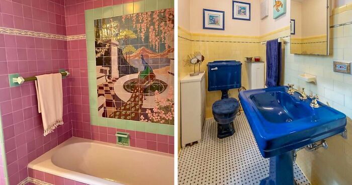 Groovy Vibes: 30 Fun And Funky Pictures Of Vintage Bathroom Aesthetics To Take You Back In Time