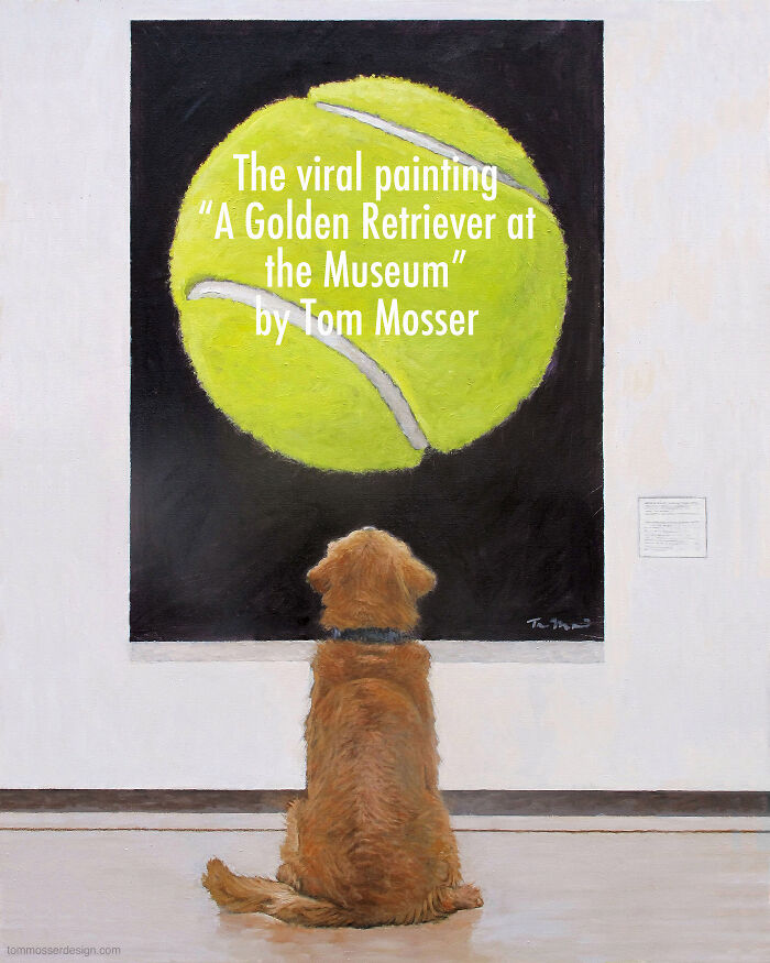 A Painting Of My Golden Retriever That Went Viral And Changed My Life Forever