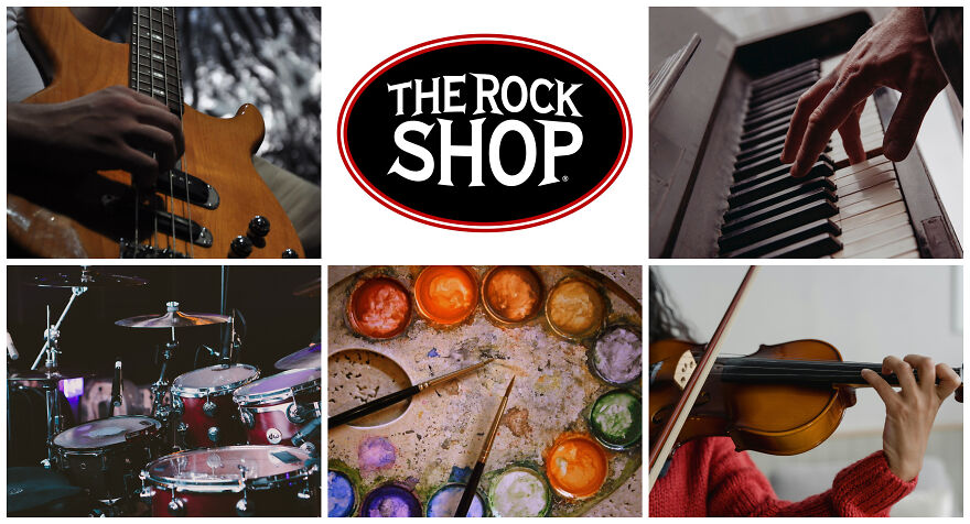 Art And Music Harmonize At The Rock Shop