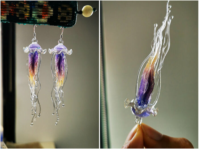 Fairy Earrings Inspired By Jellyfish (9 Pics)