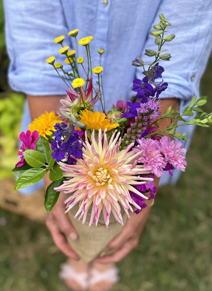 Fresh Flowers From The Farm