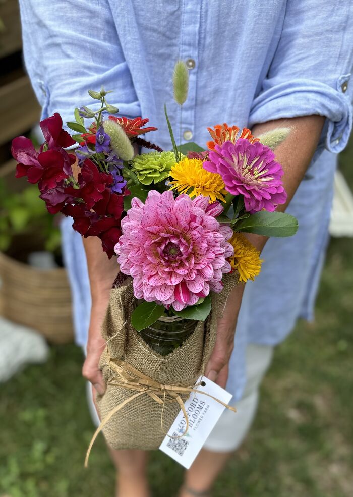 Fresh Flowers From The Farm