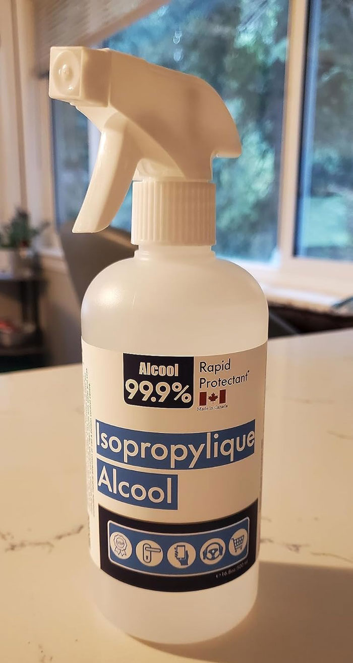 "Paper towels in the bathroom. This way I can wipe up counters and toilet often. We also keep a spritz bottle of rubbing alcohol in the bathroom for quick cleanings between deep cleanings." - Head-Drag-1440 