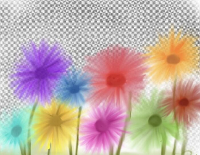 I Made This One On My iPad. I Like The Flowers Just Not The Background