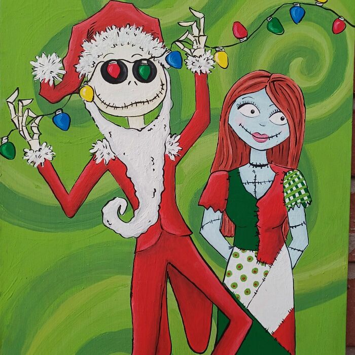 I Created Holiday Decorations Inspired By The 'Nightmare Before Christmas' (17 Pics