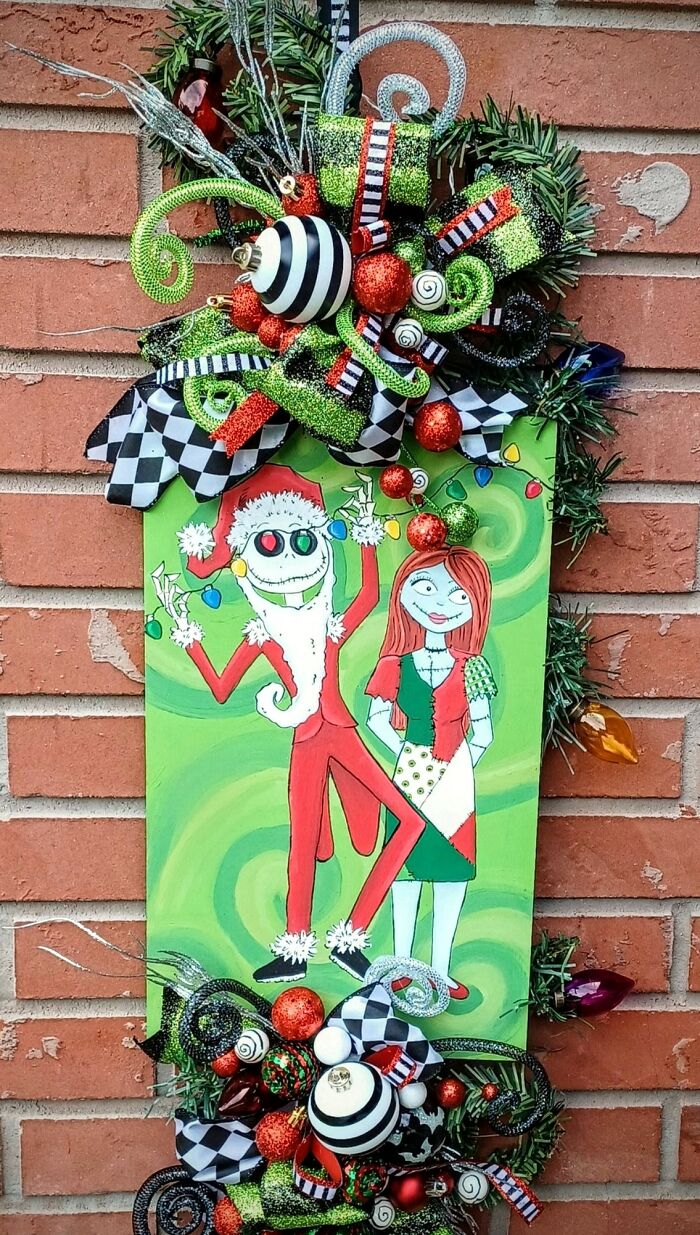 I Created Holiday Decorations Inspired By The 'Nightmare Before Christmas' (17 Pics