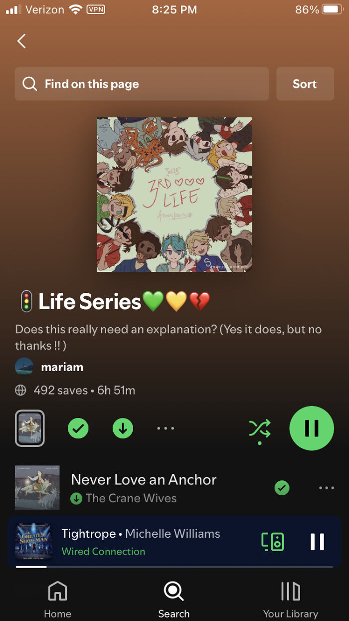 My Favorite Spotify Playlist (Not Mine Just One I Found)