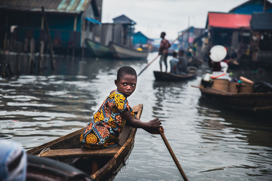 Kids Of Makoko Ghetto, Lagos, Nigeria