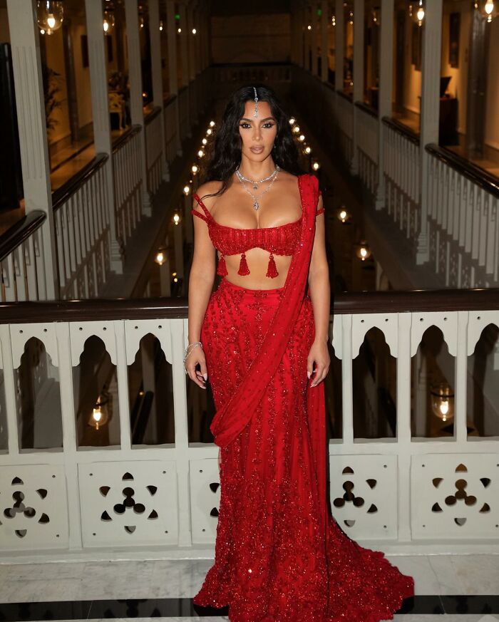 "Not Supposed To Wear Red": Kim Kardashian Sparks Controversy At Indian Billionaire’s Wedding