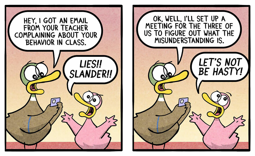 Quacking Up: The Hilarious World Of Fowl Language Comics ( New Pics)