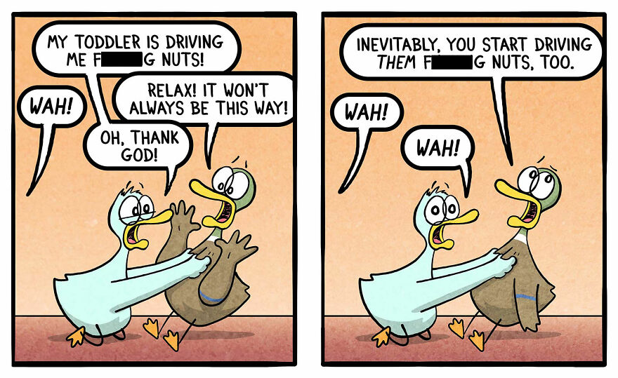 Quacking Up: The Hilarious World Of Fowl Language Comics ( New Pics)