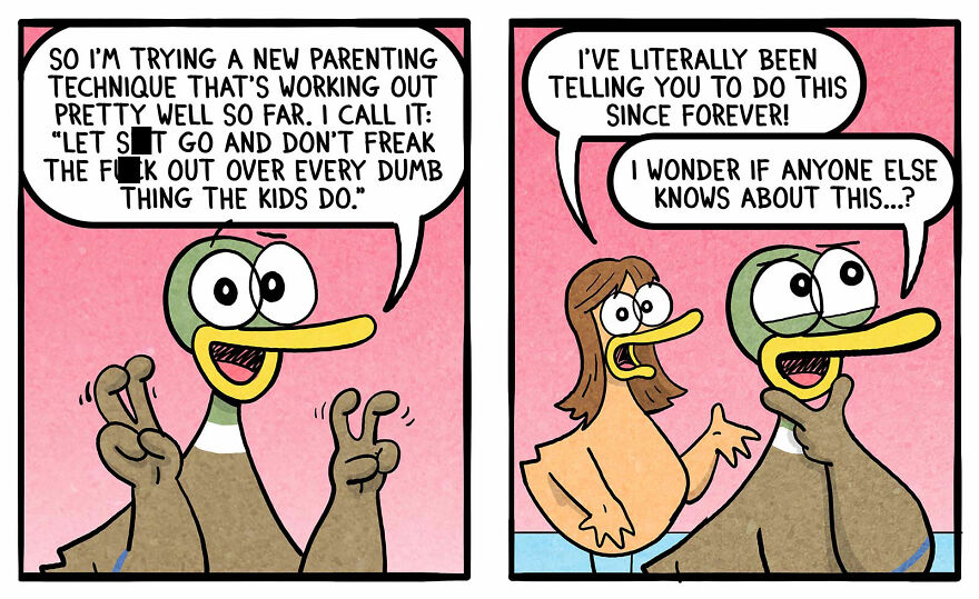 Quacking Up: The Hilarious World Of Fowl Language Comics ( New Pics)